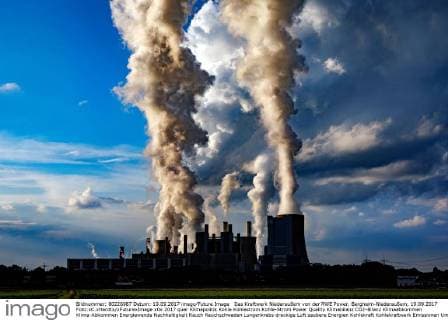 Das Kraftwerk Niederaußem von der RWE Power. Bergheim-Niederaußem, 19.09.2017 Foto:xC.xHardtx xFuturexImage