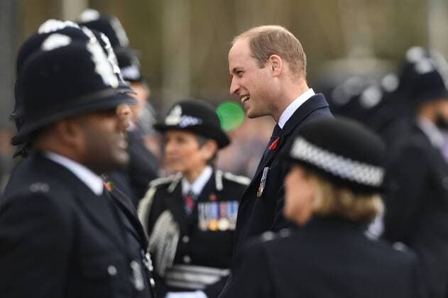 . 03 11 2017. London, United Kingdom. Prince William-Metropolitan Police Service Passing Out Parade. Prince William attends the Metropolitan Police Service Passing Out Parade to mark the graduation of 182 new recruits from the Met s Police Academy in Hendon.  xAndrewxParsonsx xi-Imagesx IIM-16295-0007