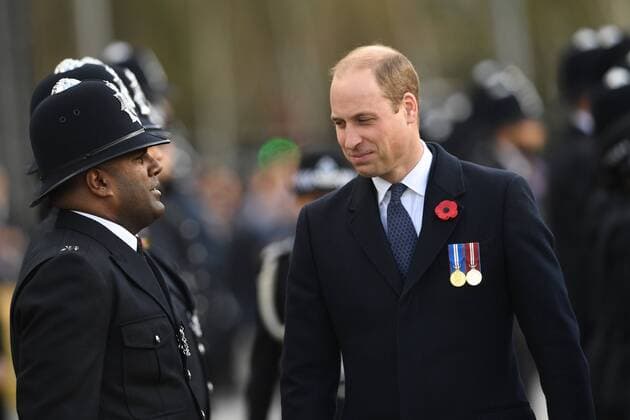 . 03 11 2017. London, United Kingdom. Prince William-Metropolitan Police Service Passing Out Parade. Prince William attends the Metropolitan Police Service Passing Out Parade to mark the graduation of 182 new recruits from the Met s Police Academy in Hendon.  xAndrewxParsonsx xi-Imagesx IIM-16295-0010