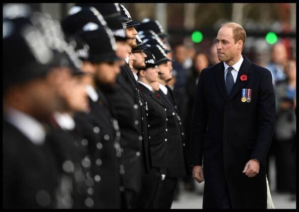 . 03 11 2017. London, United Kingdom. Prince William-Metropolitan Police Service Passing Out Parade. Prince William attends the Metropolitan Police Service Passing Out Parade to mark the graduation of 182 new recruits from the Met s Police Academy in Hendon.  xAndrewxParsonsx xi-Imagesx IIM-16295-0020