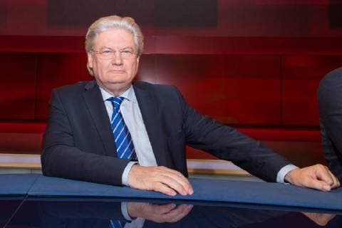 Berlin Sigmund Gottlieb Journalist was Editor-in-Chief of the Bavarian Television Studio Fototermin hard but fair with Frank Plasberg GER from 1995 to 2017 27.11 2017 Copyright: xUwexKoch xEibner-Pressefotox EP_ukh