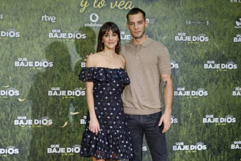 December 19, 2017 - Madrid, Spain - Spanish actress Macarena Garcia and actor Joel Bosqued attend the Que Baje Dios Y Lo Vea photocall at Urso Hotel on December 19, 2017 in Madrid, Spain. Madrid Spain  - ZUMAn230 20171219_zaa_n230_097 Copyright: xOscarxGonzalezx