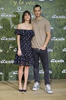 December 19, 2017 - Madrid, Spain - Spanish actress Macarena Garcia and actor Joel Bosqued attend the Que Baje Dios Y Lo Vea photocall at Urso Hotel on December 19, 2017 in Madrid, Spain. Madrid Spain  - ZUMAn230 20171219_zaa_n230_108 Copyright: xOscarxGonzalezx