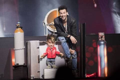 The Ehrlich brothers performing their fascination with tour 2018 in the Messehalle Erfurt 03 01 2018 Foto:xM.xKremerx xFuturexImage