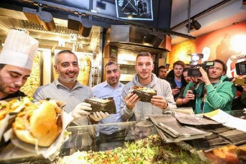 Cologne Mangal of Dad opening with Lukas Podolski at Chlodwigplatz Cologne Bonn str 1 Copyright: xBenjaminxHorn xEibner-Pressefotox EP_bhorn