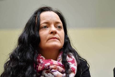 402 day of trial in the NSU process the defendant Beate Zschaepe comes on Tuesday 09 01 2018 in the District Court in Munich to the 402 day of trial in the NSU process
