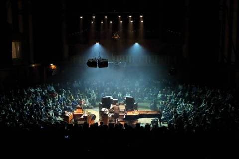 Nils Frahm in a concert at the radio House Berlin 22 January 2018 concert by Nils Frahm in Berlin