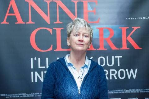 Anne Clark at the movie premiere of her documentary film ANNE CLARK I˜LL WALK OUT INTO TOMORROW on the 26 01 2018 in Cologne film premiere ANNE CLARK I˜LL WALK OUT INTO TOMORROW