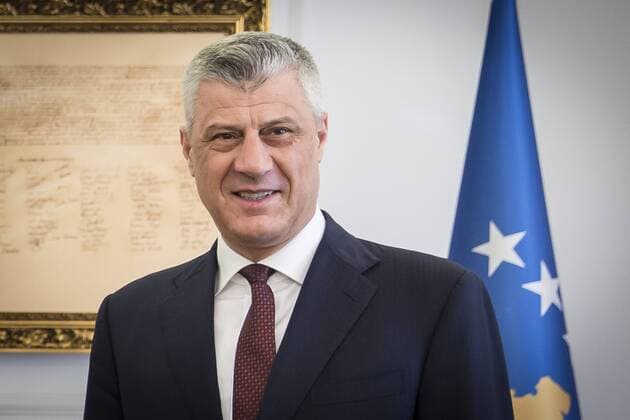 Hashim Thaci President of Kosovo admitted to Pristina 15 02 2018 Pristina Kosovo Copyright: xFlorianxGaertnerx