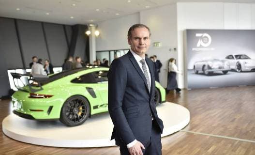 Annual Press Conference of Porsche AG Annual Press Conference of Porsche AG in the Porsche Museum Stuttgart Zuffenhausen Oliver Blume Chairman of the Executive Board Copyright: 7aktuell.dex xOskarxEyb