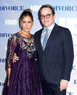 Sarah Jessica Parker and Matthew Broderick arriving at the premiere of Divorce in New York City - Oct 4, 2016 - New York City Premiere of Divorce, New York City New York United States SVA Theater Copyright: xStevenxBergmanx h_00342470