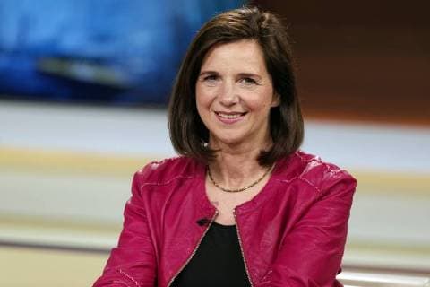 Katrin Göring Eckardt 2018 05 27 Berlin Germany Katrin Göring Eckardt Alliance 90 The Green Group Chairwoman in the Bundestag visits Anne Will in the First German Television Topic of the talk round The Bremen asylum affair System error or individual case
