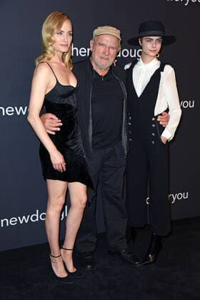 Amber Valletta Peter Lindbergh Cara Delevingne at The New Douglas Campaign Event at e Werk in Berlin on 30 05 2018