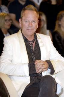 Kiefer Sutherland recording ZDF talk show Markus Lanz at TV studio in Phoenixhof Hamburg 30 05 2018 Foto:xgbrcix xFuturexImage