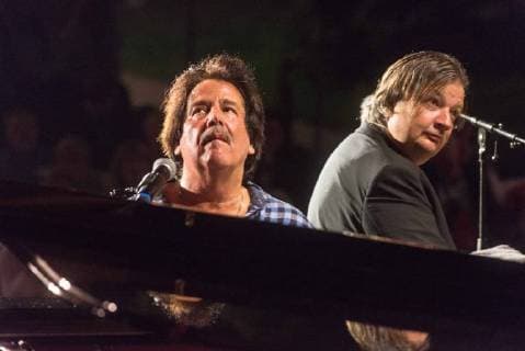 24 07 2018 xesx Dreieichenhain Castle Festival Dreieichenhain 2018 Jazz at Burg Grand Piano Night with Christoph Oeser and Dirk Raufeisen Band