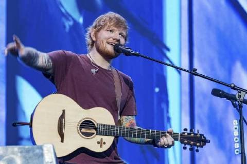 BRD 2018 07 30 MUSIC PORTRAIT CONCERT THE MUSICIAN ED SHEERAN AT ITS APPOINTMENT IN THE OLYMPIAPARK MUENCHEN FULLY FILLED