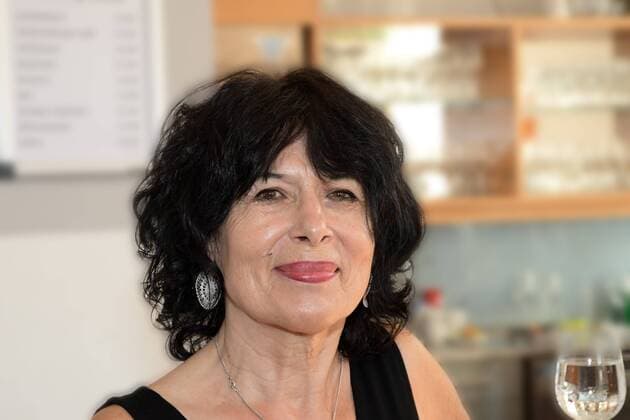 Third of four days to the event series A celebration for Michael Köhlmeier as part of the Salzkammergut Festival Weeks in the Gmunden City Theater This picture shows the Austrian writer Monika Helfer 2018 Third of four days to the event series A celebration for Michael Köhlmeier as part of the Salzkammergut Festival Weeks in the Gmunden City Theater
