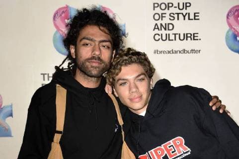 Noah Becker with brother Elias Becker at the Bread Butter by Zalando 2018 in the Arena Berlin Berlin 01 09 2018 Foto:xF.xKernx xFuturexImage