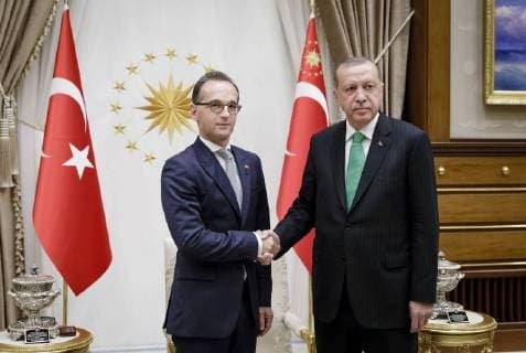 Federal Foreign Minister Heiko Maas l SPD meets Recep Tayyip Erdogan President of the Republic of Turkey 05 09 2018 Ankara Turkey Ankara Turkey Copyright: xIngaxKjerx