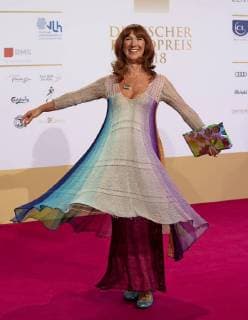 Hamburg Germany 06 09 2018 German Radio Prize 2018 Maren Bockholdt on the red carpet DeFodi035