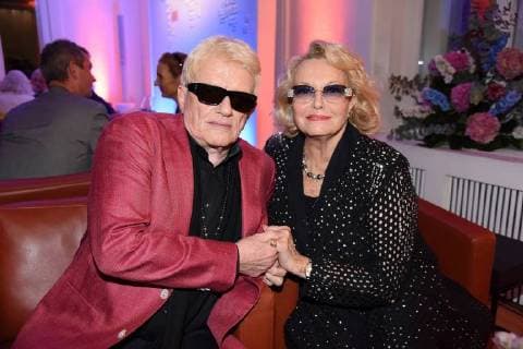 Heino Heinz Georg Kramm with his wife Hannelore Kramm at the Bertelsmann Party in the Bertelsmann Representative Office in Berlin on 06 09 2018
