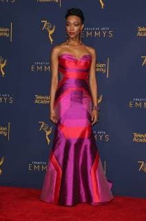 08 September 2018 - Los Angeles, California - Sonequa Martin-Green. 2018 Creative Arts Emmys Awards held at Microsoft Theater. Photo Credit: F. Sadou AdMedia 229901 2018-09-08 CA Los Angeles Etats-Unis  Copyright: xAdMediax STAR_229901_001