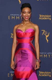 08 September 2018 - Los Angeles, California - Sonequa Martin-Green. 2018 Creative Arts Emmys Awards held at Microsoft Theater. Photo Credit: F. Sadou AdMedia 229901 2018-09-08 CA Los Angeles Etats-Unis  Copyright: xAdMediax STAR_229901_059