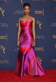 08 September 2018 - Los Angeles, California - Sonequa Martin-Green. 2018 Creative Arts Emmys Awards held at Microsoft Theater. Photo Credit: F. Sadou AdMedia 229901 2018-09-08 CA Los Angeles Etats-Unis  Copyright: xAdMediax STAR_229901_062