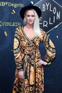 Sarah Knappik Golden Hours Berlin celebrates Babylon Berlin at the Bar Tausend in Berlin on 10 09 2018