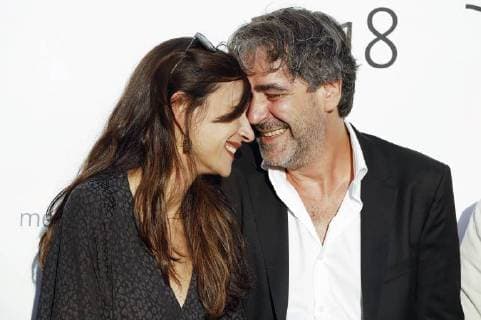Dilek Mayaturk Yücel with husband Deniz Yücel at the presentation of the media award M100 Media Award at the Potsdam Museum Potsdam 18 09 2018 Foto:xS.xGabschx xFuturexImage