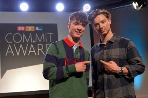 The Lochis Heiko and Roman Lochmann Award of the RTL Com Mit Awards in the RTL Berlin Studios on 27 09 2018