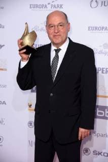 Gregor Gysi at the Goldene Henne 2018 in the fair Leipzig on 28 09 2018 Winner wall