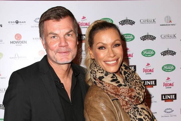 Thomas Helmer and his wife Yasmina Filali at the Food for Good 1 year Food Sky Charity Cooking Night at 1 10 2018 in Hamburg Food for Good 1 year Food Sky Charity Cooking Night in Hamburg 2018