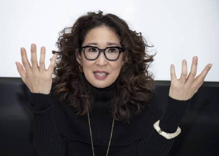 October 3 2018 London California England Sandra Oh stars in the TV series Killing Eve London England - ZUMAg203 20181003_zap_g203_028 Copyright: xArmandoxGallox