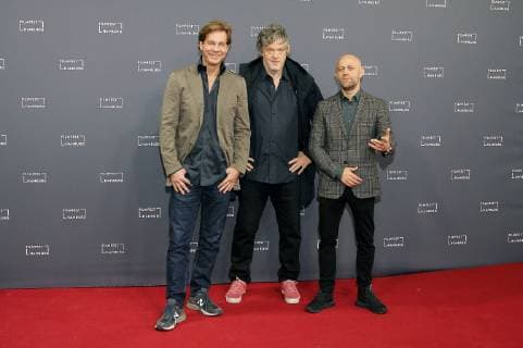 Thomas Heinze Matthias Glasner and Jürgen Vogel at the premiere of the TV film Blochin The final chapter at the 26th Filmfest Hamburg 2018 at the cinema Cinemaxx Hamburg 03 10 2018 Foto:xgbrcix xFuturexImage