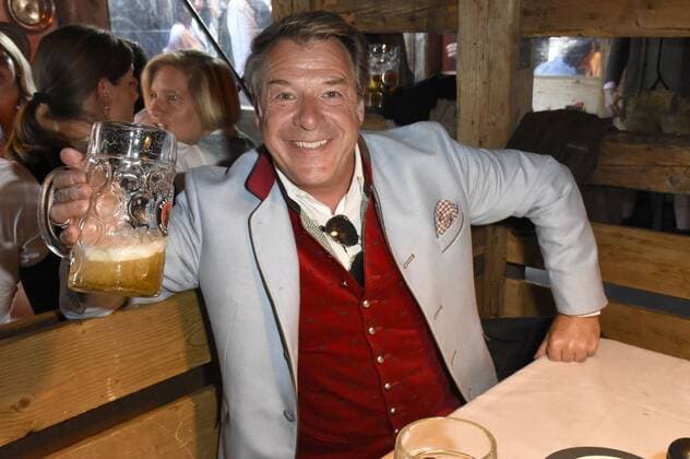 Patrick Lindner in Käfers Wiesn tavern at the Oktoberfest 2018 Munich 05 10 2018 Foto:xP.xSchönbergerx xFuturexImage