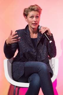October 10, 2018 - London, London, UK - London, UK. Emma Willis in conversation at the Festival of Marketing held at Tobacco Dock. London UK - ZUMAl94_ 20181010_zaf_l94_091 Copyright: xRayxTangx