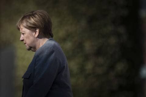 Chancellor Angela Merkel CDU admitted to the Federal Chancellery in Berlin 12 10 2018 Berlin Germany Copyright: xFlorianxGaertner photothek.netx