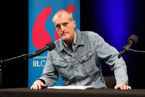 Robert Seethaler the author at his appearance with his new book Das Feld am 11 10 2018 as part of the Literature Festival Lit Cologne Special in Koeln Lit Cologne Special 2018 Robert Seethaler