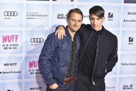 Red Carpet Photocall WUFF Axel Schreiber Kilian Kerner fashion designer Arrives at the Red Carpet Photocall WUFF at Kino ZooPalast in Berlin on 17 10 2018