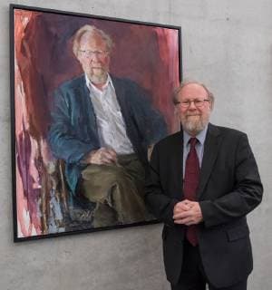 Wolfgang Thierse SPD is now represented in the gallery of the Bundestag President An oil portrait of the former President of the Bundestag was revealed on Thursday evening 18 10 18 at the Pau Copyright: epd-bildx xChristianxDitsch EDITORIAL USE ONLY