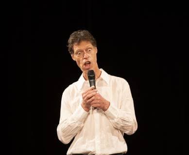 Germany Wiesbaden 18 10 2018 Comedy Wiesbaden Theater in the Pariser Hof Premiere Maddin Schneider Think makes Koppweh culture Premiere Maddin Schneider Think makes Koppweh