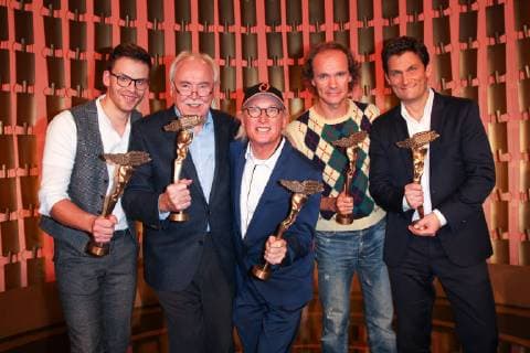 Martin Frank Dieter Hanitzsch Otto Waalkes Olaf Schubert Christian Ehring Bavarian Cabaret Prize 2018 at the Munich Lustspielhaus in Munich on 29 10 2018