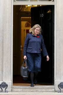 November 6, 2018 - London, United Kingdom - Penny Mordaunt, Secretary of State for International Development and Equalities Minister seen departing from No 10 Downing Street after attending the weekly Cabinet Meeting. London United Kingdom - ZUMAs197 20181106_zaa_s197_098 Copyright: xDinendraxHariax