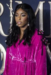 November 13, 2018 - London, United Kingdom - Jessica Williams seen attending the UK Premiere of the Fantastic Beasts: The Crimes Of Grindelwald at the Cineworld Leicester Square in London. London United Kingdom - ZUMAs197 20181113_zaa_s197_350 Copyright: xGaryxMitchellx