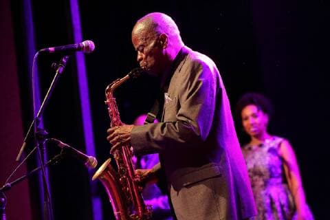 Maceo Parker at a concert at the Columbia Theater in Berlin 17 November 2018 Maceo Parker concert in Berlin