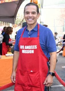21 November 2018 - Los Angeles, California - Antonio Villaraigosa. 2018 LA Mission Thanksgiving held at LA Mission. Photo Credit: Birdie Thompson AdMedia 232620 2018-11-21 CA Los Angeles Etats-Unis  Copyright: xAdMediax STAR_232620_188