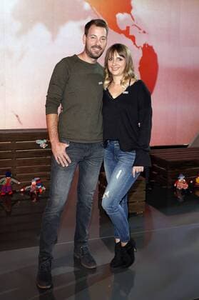 Gerald Heiser with his wife Anna Heiser at the 23 RTL Spendenmarathon in Studio 8 of NOBEO Studios Köln Hürth 23 11 2018 Foto:xC.xHardtx xFuturexImage
