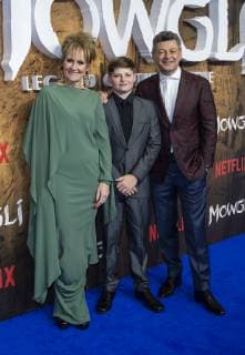December 4, 2018 - London, United Kingdom - Lorraine Ashbourne, Louis Ashbourne Serkis and Andy Serkis attends a special screening of Netflix s Mowgli: Legend Of The Jungle at The Curzon Mayfair. London United Kingdom - ZUMAs197 20181204_zaa_s197_127 Copyright: xGaryxMitchellx