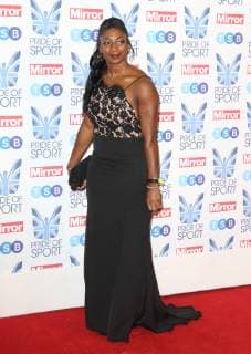 December 6, 2018 - London, United Kingdom - Kadeena Cox at The Mirror Pride of Sport Awards at Grosvenor House in Park Lane. London United Kingdom - ZUMAs197 20181206_zaa_s197_422 Copyright: xKeithxMayhewx